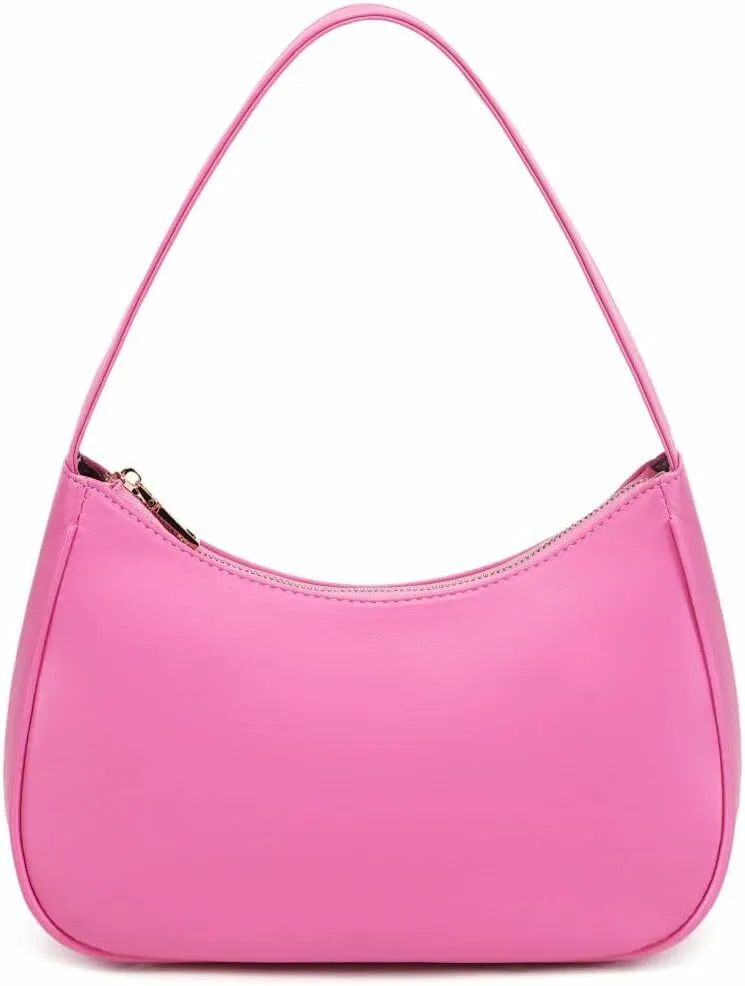 Zipper Closure - Pink Shoulder Bag Review